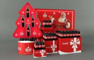 Coca-Cola Corrugated Mass Display