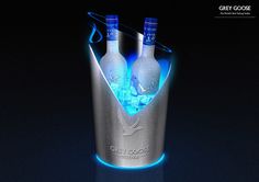 Grey Goose LED Ice Bucket