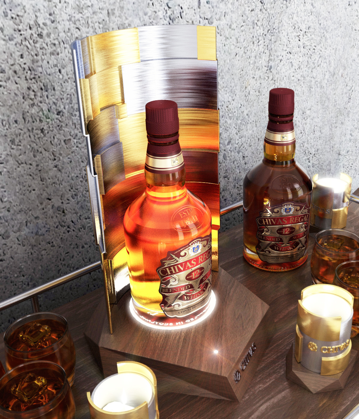 Chivas Regal Bottle Glorifier