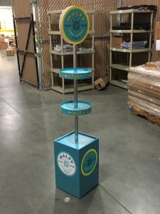 Metal Floor Rack