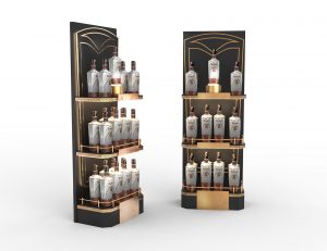 Bottle Display and Shelf