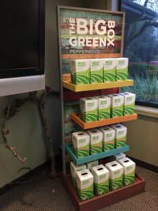 The Big Green Box Display