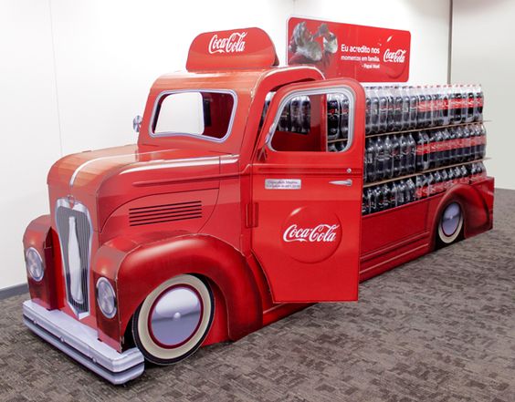 Coca-Cola Corrugated Display Enhancer