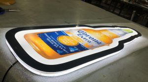 Vacuum Formed LED Sign