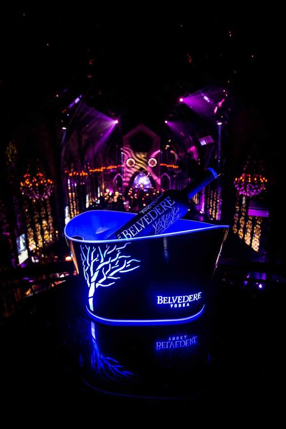 Belvedere Vodka LED Ice Bucket