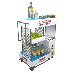 Gordon’s Gin & Tonic Rolling Bar Cart