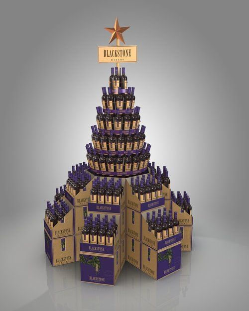 Blackstone Winery Mass Corrugated Display