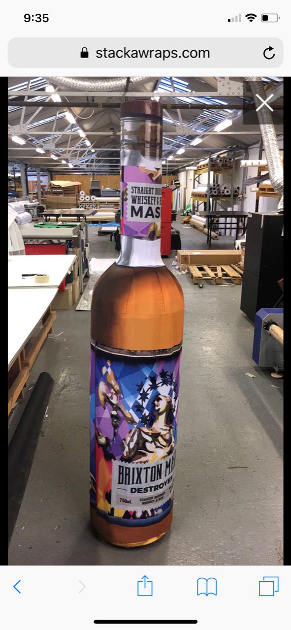 Mass Bottle Display