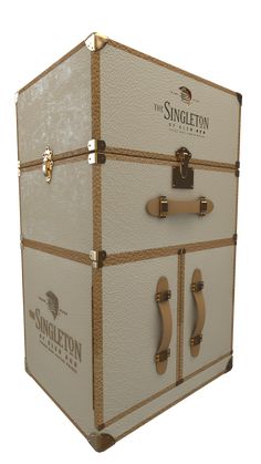 The Singleton Luggage Case Metal Display