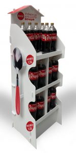 Coca-Cola Corrugated Floor Display