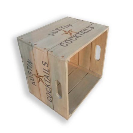 Wood Crate Box