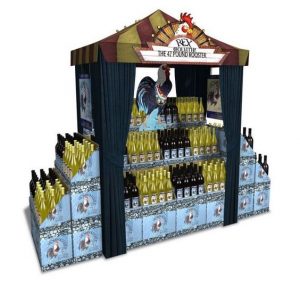 Rex Goliath Wines Mass Corrugated Display