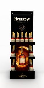 Hennessy Cognac Metal Display