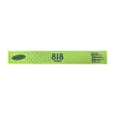 818 Branded Bar Rail Mat