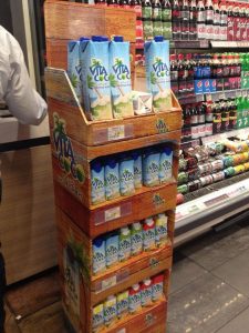 Vita Coco Corrugated Floor Display