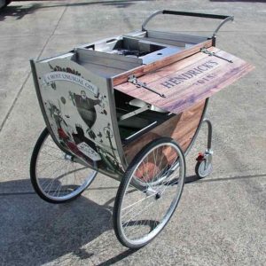 Hendrick’s Gin Cradle Inspired Bar Cart