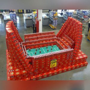 Stadium Shaped Mass Display