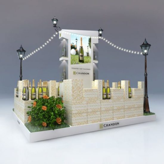 Chandon Sparkling Wine Mass Display - MRL Promotions