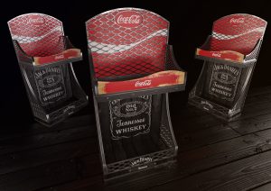 Jack and Coca-Cola Display