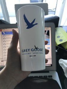 Grey Goose Ceramic Cup