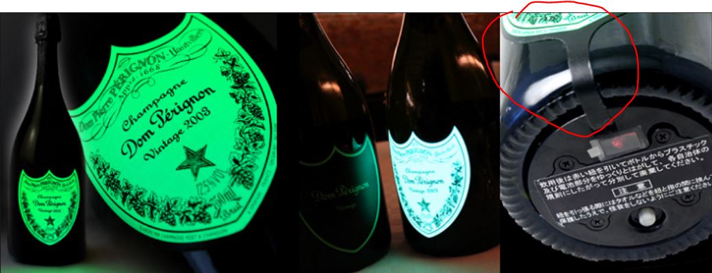 LED Bottle Sticker