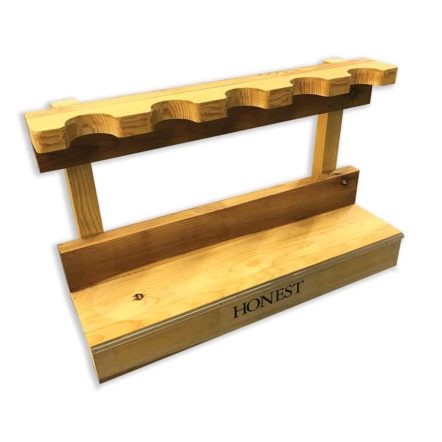 Honest Wood Bottle Display