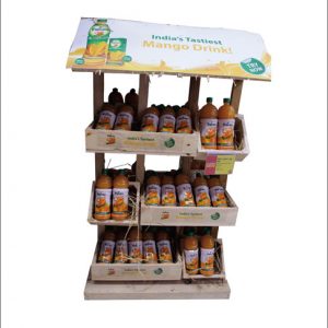Farmers Market Wood Display