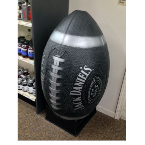 Jack Daniels Football Display Enhancer