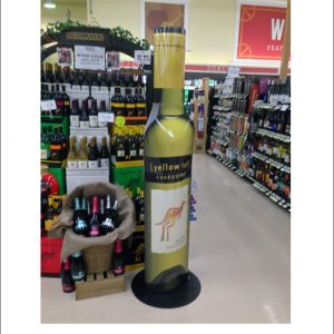 Yellow Tail Wine Bottle Display Enhancer