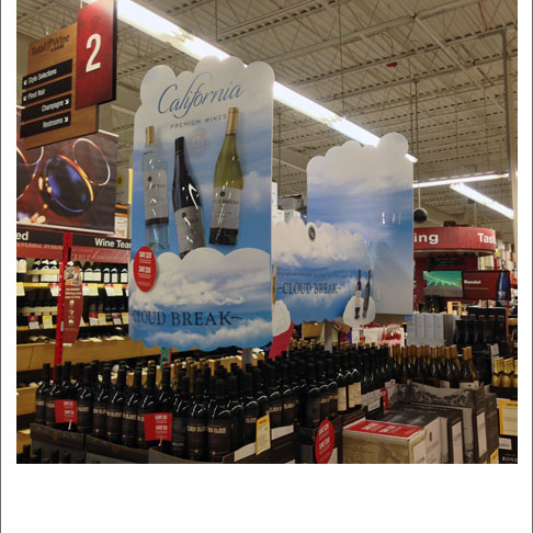 Cloud Wine Display Enhancer
