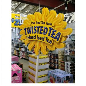 Twisted Tea Pole Topper