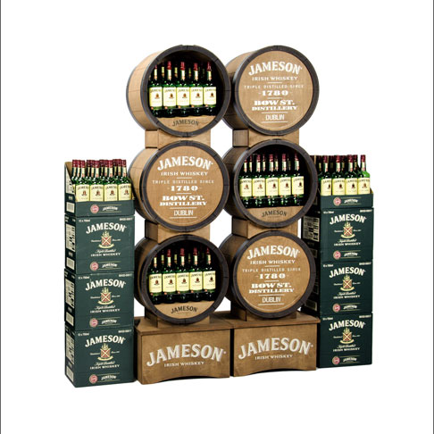 Jameson Barrel Display