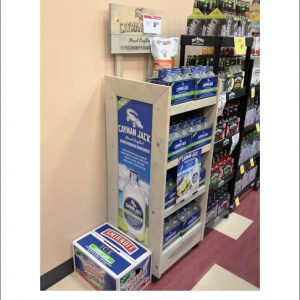 Cayman Jack Wood Display