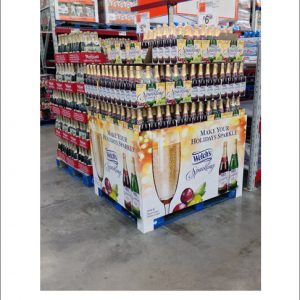 Welch’s Sparkling Cider Dump Bin