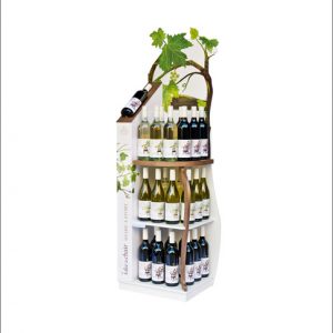 Wine Wood Display
