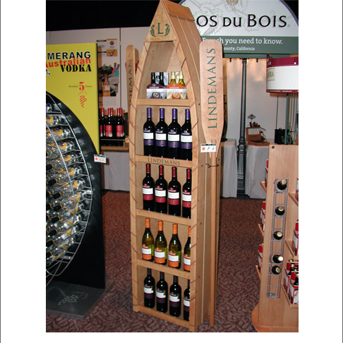 Lindemans Canoe Display