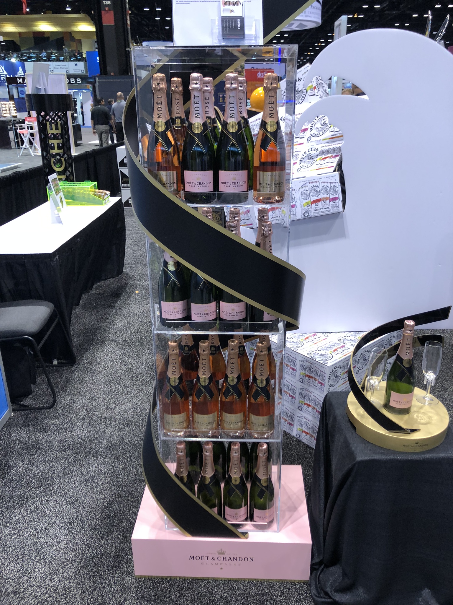 Moet & Chandon Plastic Display