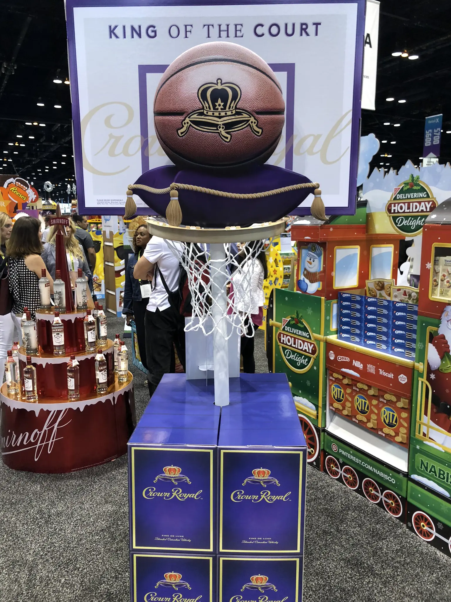 Crown Royal Basketball Pole Topper