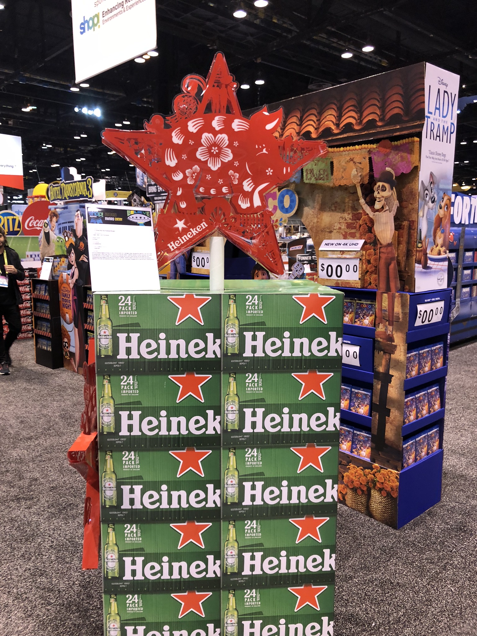 Heineken Star Pole Topper