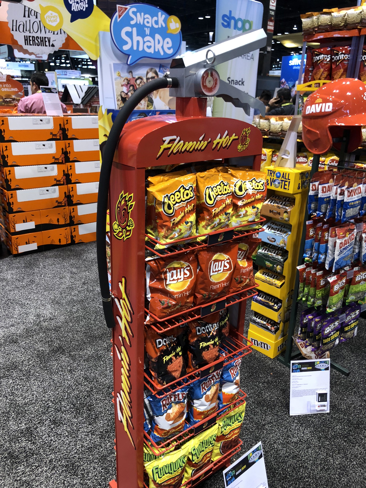 Flamin’ Hot Cheetos Display