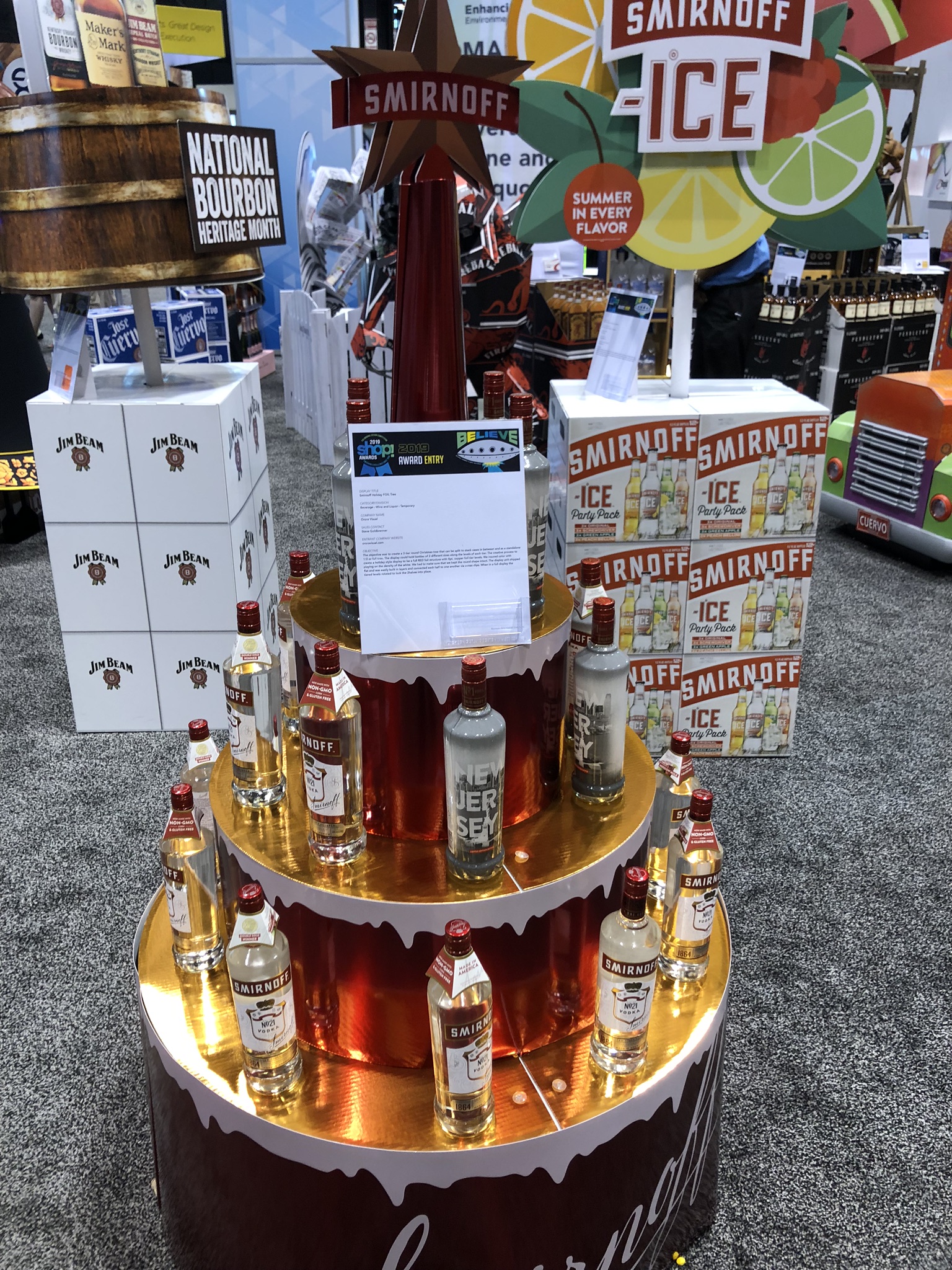 Smirnoff Circular Display