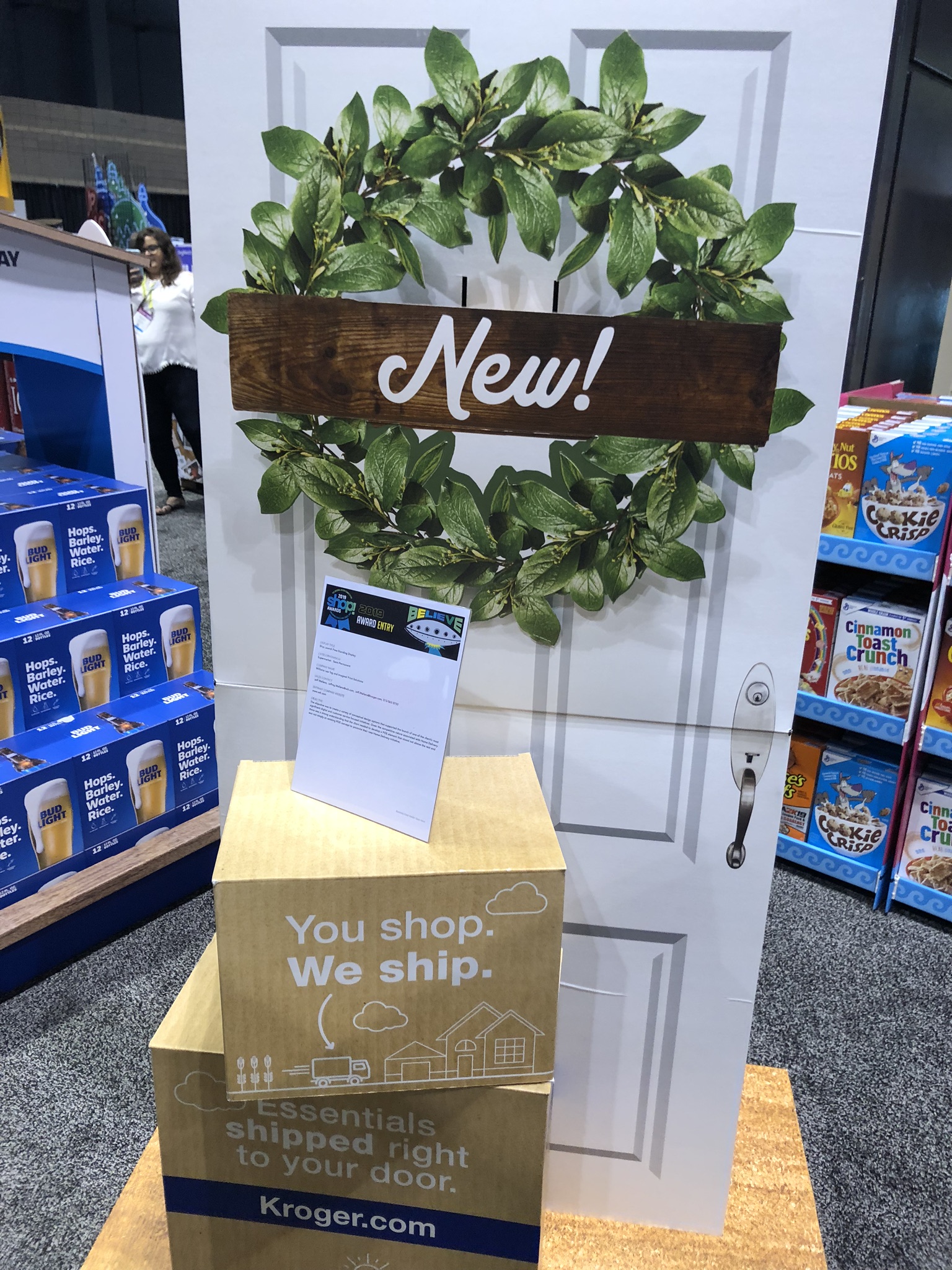 Kroger Door Delivery Display