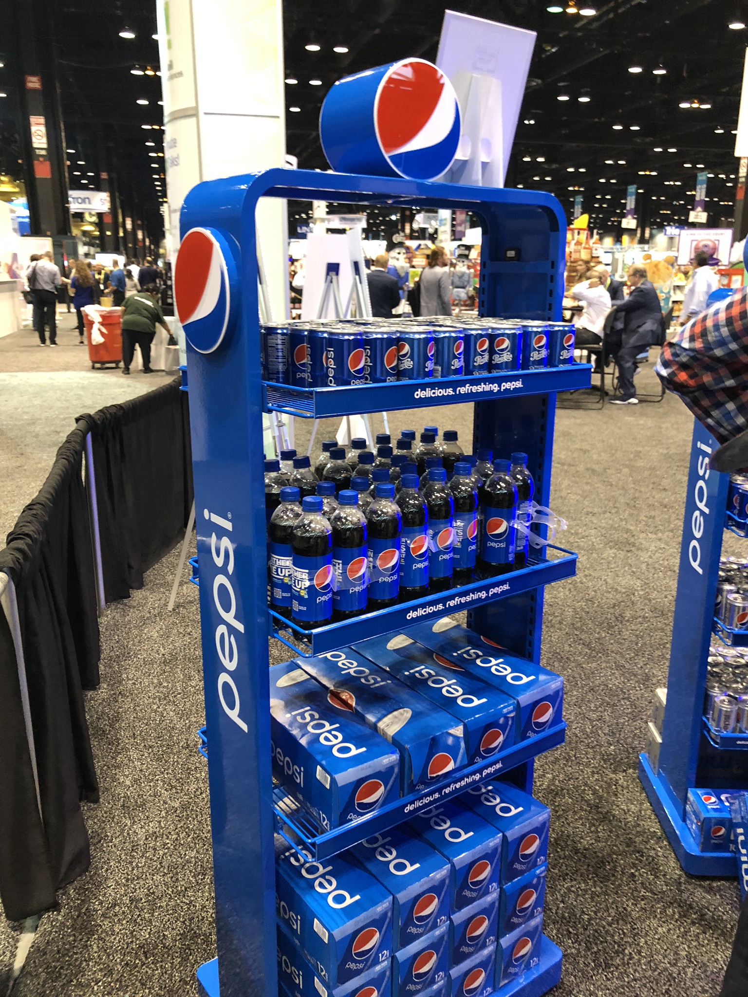 Pepsi Metal Display