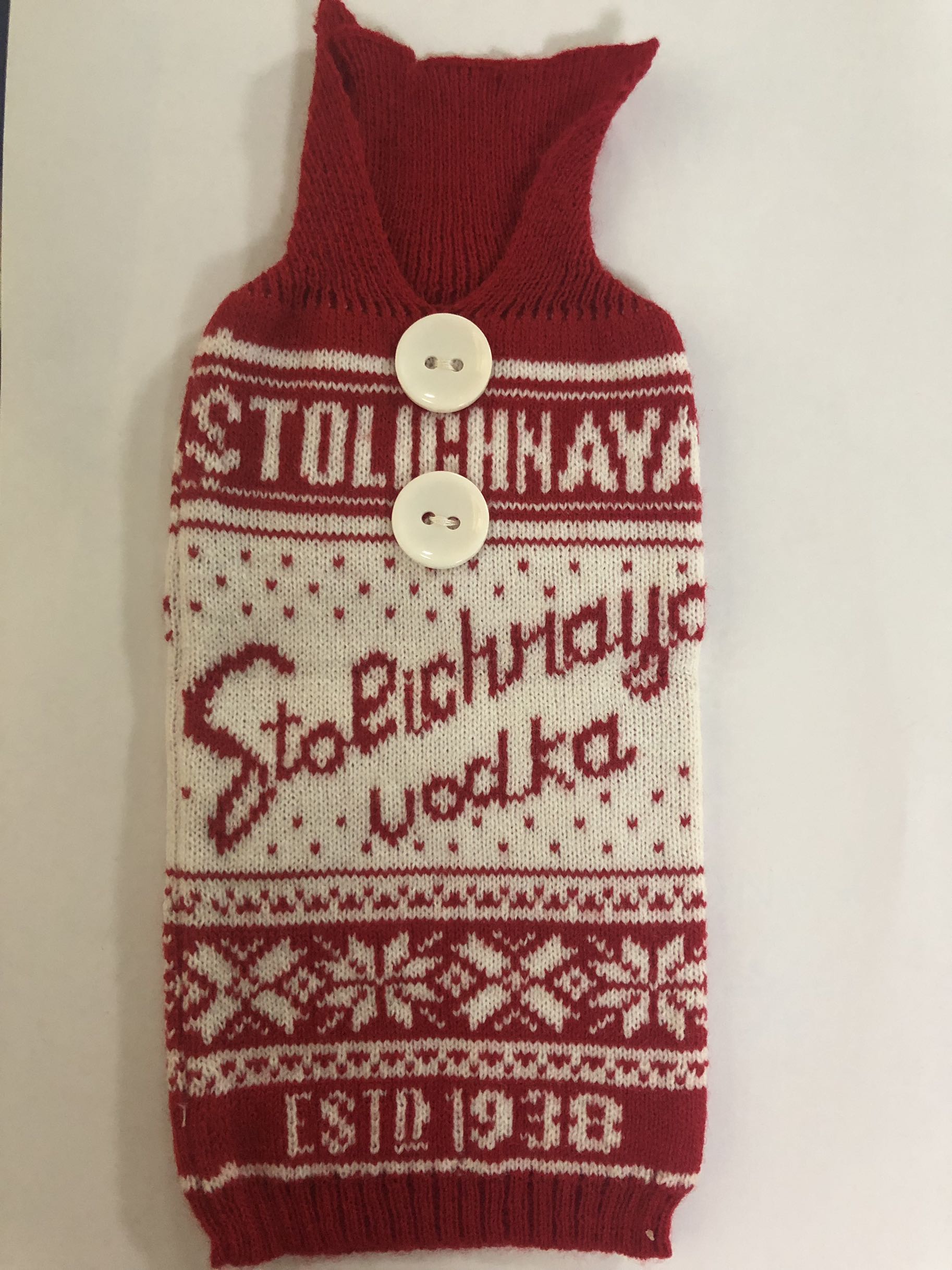 Stoli Bottle Sweater