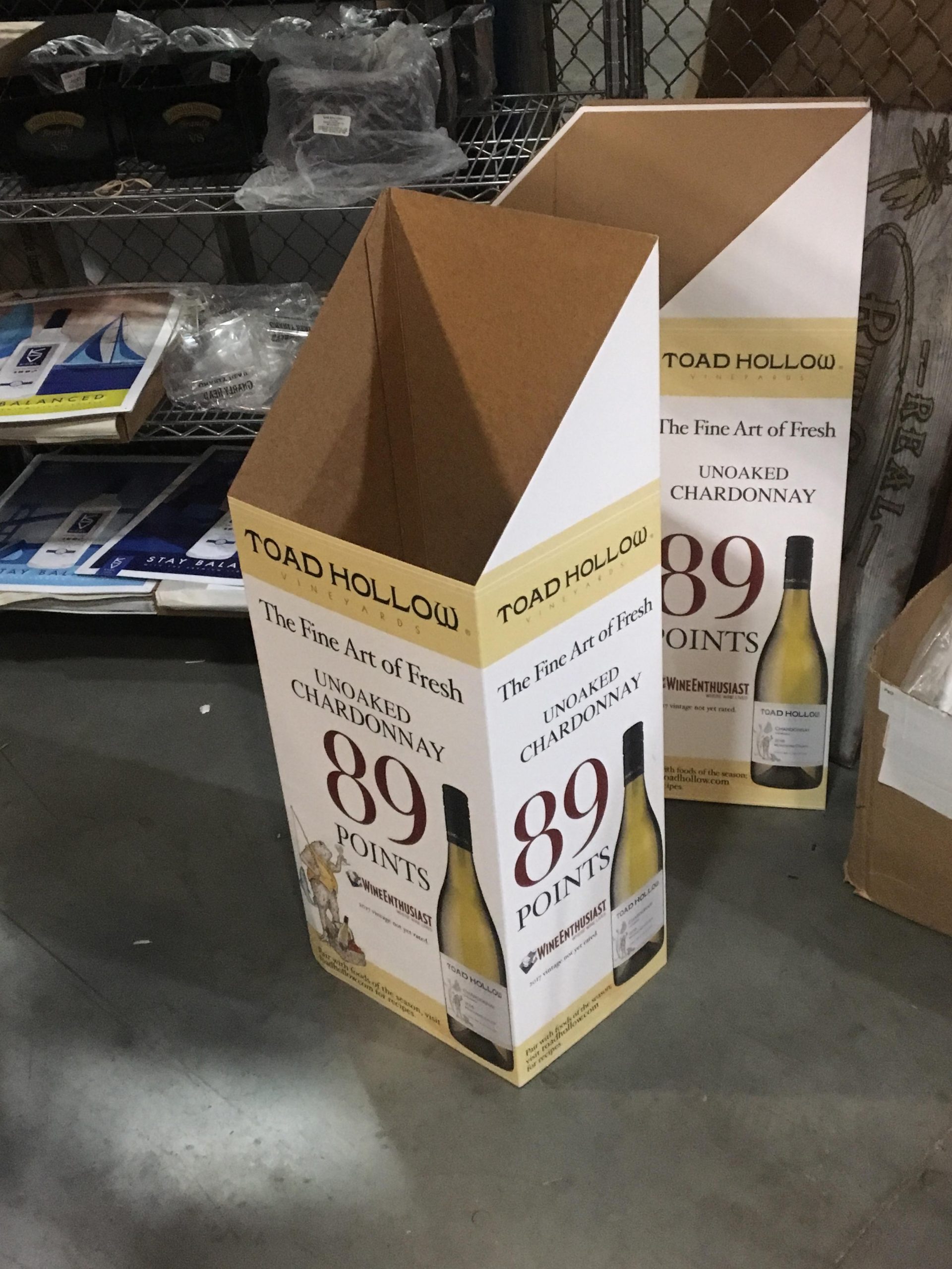Case Bin Display