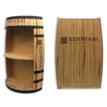 Kenwood Vineyards Barrel Wood Display