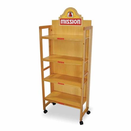 Mission Wood Floor Display