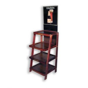 Modelo Negra Wood Floor Display