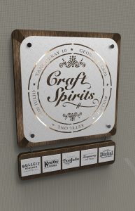 Craft Spirits Sign