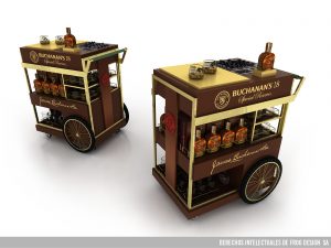 Bar Cart Display